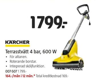 Jula Terrasstvätt 4 bar, 600 W erbjuda