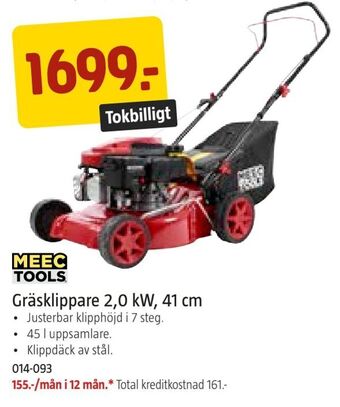Jula Gräsklippare 2,0 kW, 41 cm erbjuda