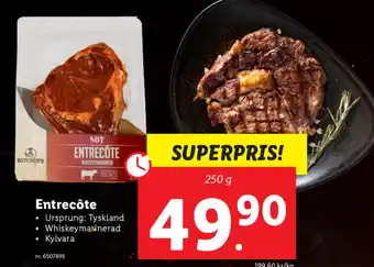 Lidl Entrecôte erbjuda