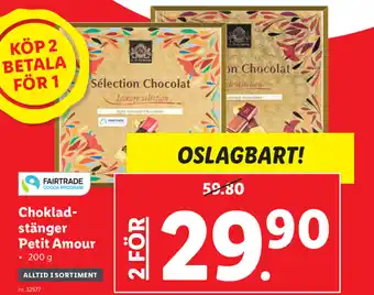 Lidl Choklad Stänger erbjuda