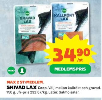 Coop Coop lax erbjuda