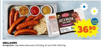 Coop Scan grillkorv erbjuda