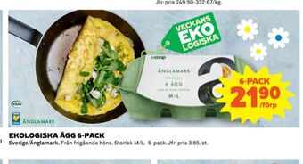 Coop Änglamark ägg erbjuda