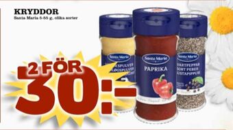 Matdax Santa maria kryddor erbjuda