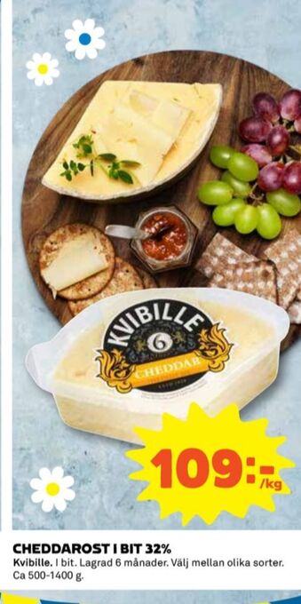 Coop Kvibille cheddar erbjuda