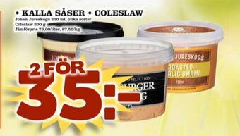 Matdax Johan jureskog såser erbjuda