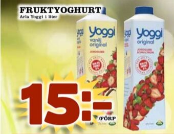Matdax Yoggi yoghurt erbjuda