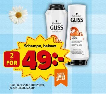 Östenssons Gliss balsam erbjuda