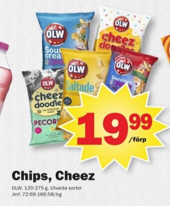 Pekås Olw chips erbjuda