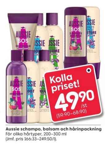 Rusta Aussie balsam erbjuda