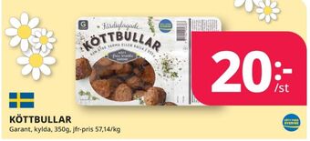 Tempo Garant köttbullar erbjuda