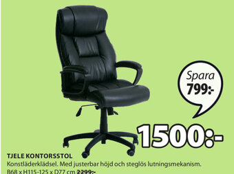 JYSK Tjele Kontorsstol erbjuda