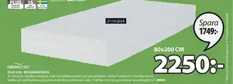 JYSK Plus S60- Resårmadrass erbjuda