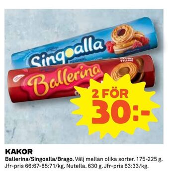 Coop Extra Kakor erbjuda