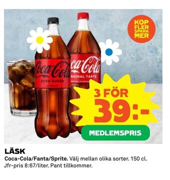 Coop Extra Läsk erbjuda