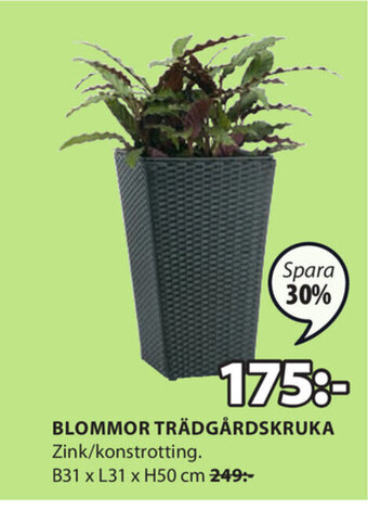 JYSK Blommor Trädgårdskruka erbjuda