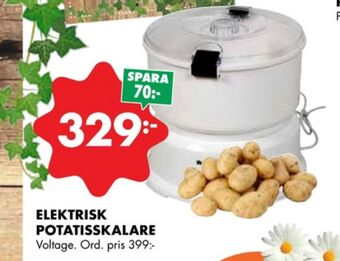 ÖoB Voltage potatisskalare erbjuda