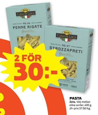 Stora Coop Pasta erbjuda