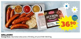 Coop Grillkorv erbjuda