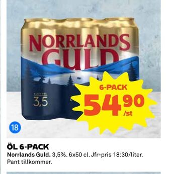 Coop Öl 6-pack erbjuda