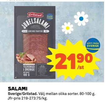 Coop Salami erbjuda