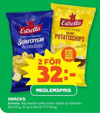 Stora Coop Snacks erbjuda