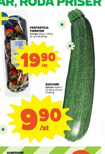 Coop Zucchini erbjuda