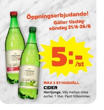 Stora Coop Cider erbjuda