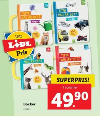 Lidl Böcker erbjuda