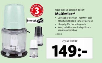 Lidl SILVERCREST KITCHEN TOOLS multimixer erbjuda