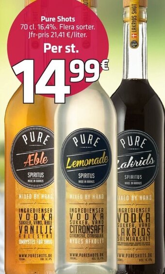 Fleggaard Pure Shots erbjuda