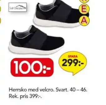 Bo Ohlsson Herrsko med velcro Svart 40-46 erbjuda