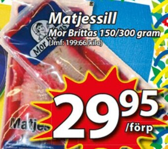 Extra Mjällby Stormarknad Matjessill erbjuda