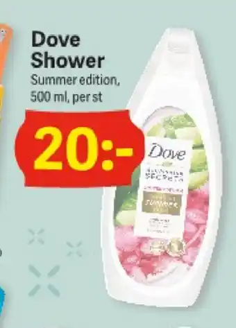 Dove shower