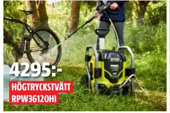 Bauhaus Högtryckstvätt rpw3612ohi erbjuda