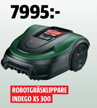 Bauhaus Robotgräsklippare indego xs 300 erbjuda
