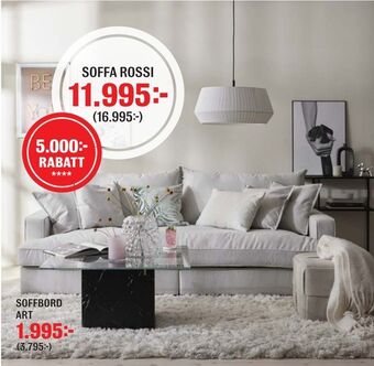 Mio 3-sits soffa erbjuda