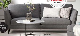 Mio 3-sits soffa erbjuda