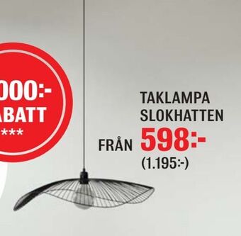 Mio Taklampa slokhatten erbjuda