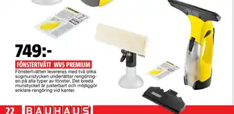 Bauhaus Fönstertvätt wv5 premium erbjuda