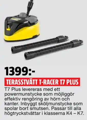 Bauhaus Terasstvätt t-racer t7 plus erbjuda