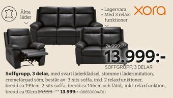 Soffgrupp, 3 delar