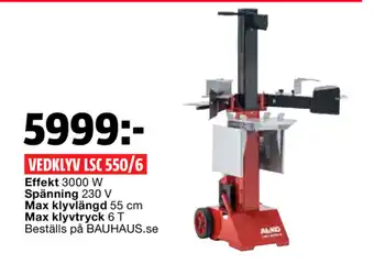 Bauhaus Vedklyv lsc 550/6 erbjuda