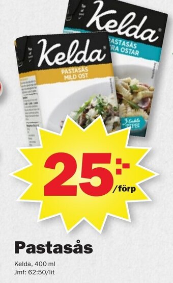Pekås Pastasås erbjuda