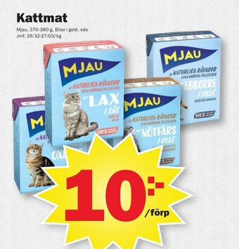 Pekås Kattmat erbjuda