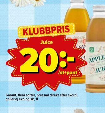 Östenssons Juice erbjuda