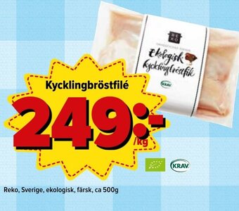 Östenssons Kycklingbröstfilé erbjuda