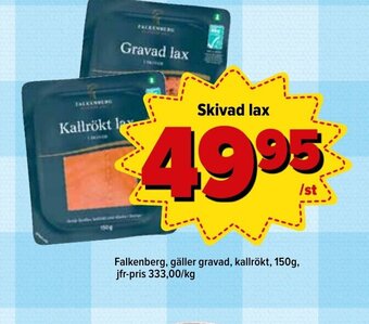 Östenssons Skivad lax erbjuda