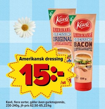Östenssons Kavli Amerikansk dressing erbjuda