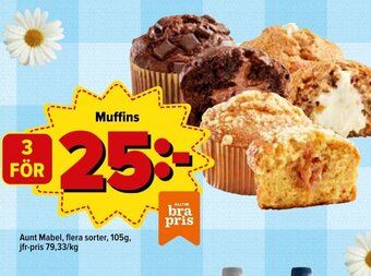 Östenssons Muffins erbjuda